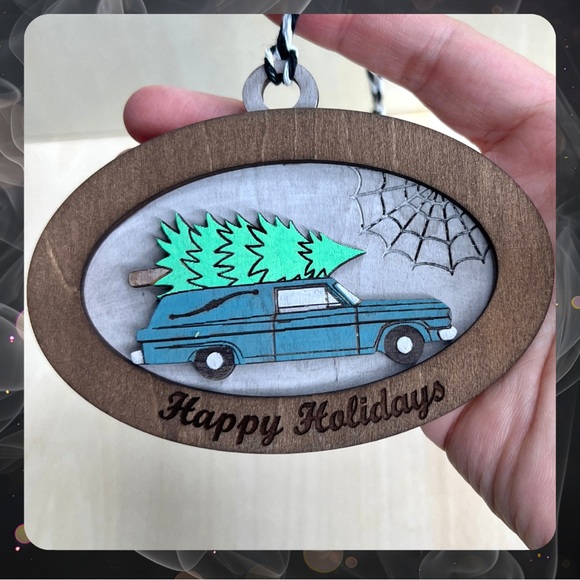 Creepmas Tree Hearse Ornament - Picture 3 of 4